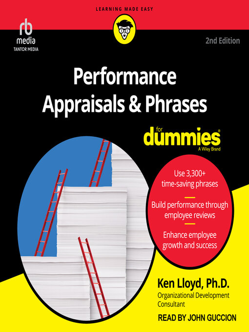 Title details for Performance Appraisals & Phrases For Dummies by Ken Lloyd, PhD - Available